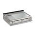 Baron Q70FT/E1225 - Queen 7 Electric Griddle Chrome 2/3 Smooth 1/3 Ribbed Plate 1200mm