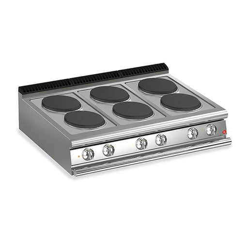 Baron Q70PC/E120 - Queen 7 6 Plate Electric Cooktop 1200mm