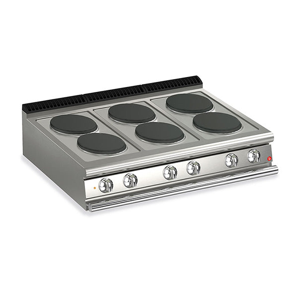 Baron Q70PC/E120 - Queen 7 6 Plate Electric Cooktop 1200mm
