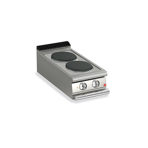 Baron Q70PC/E400 - Queen 7 2 Plate Electric Cooktop 400mm