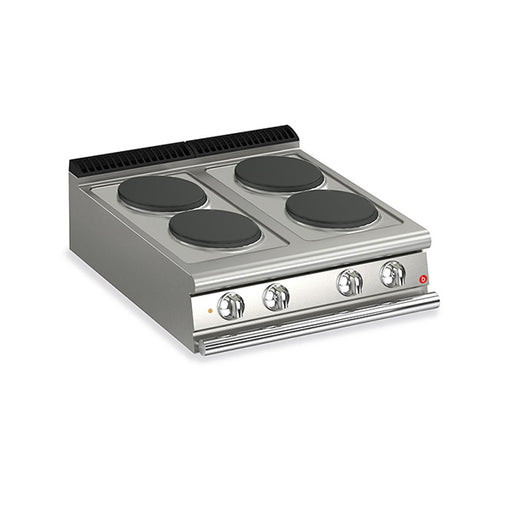 Baron Q70PC/E800 - Queen 7 4 Plate Electric Cooktop 800mm