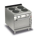 Baron Q70PCF/E800 - Queen 7 4 Plate Electric Range with Oven 800mm