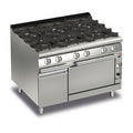Baron Q70PCF/G1205 - Queen 7 6 Burner Gas Range with Gas Oven 1200mm
