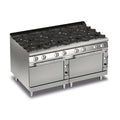 Baron Q70PCF/G1605 - Queen 7 8 Burner Gas Range with Two Gas Ovens 1600mm