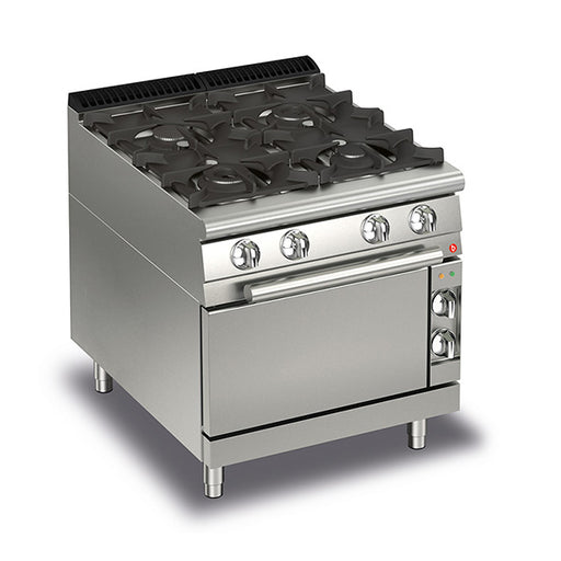 Baron Q70PCF/G8005 - Queen 7 4 Burner Gas Range with Gas Oven 800mm