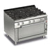 Baron Q70PCFL/G1205 - Queen 7 6 Burner Gas Range with Full Length Gas Oven 1200mm