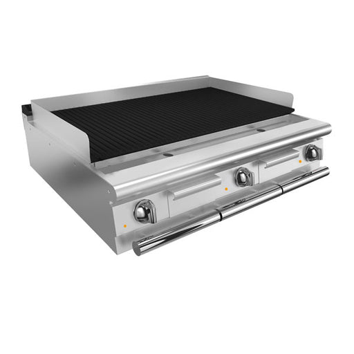 Baron Q70SG/E123P - Queen 7 Electric Chargrill 1200mm