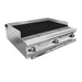 Baron Q70SGL/G123 - Queen 7 Gas Lava Rock Chargrill 1200mm
