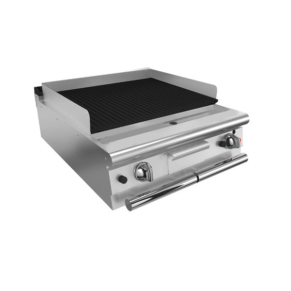 Baron Q70SGL/G803 - Queen 7 Gas Lava Rock Chargrill 800mm