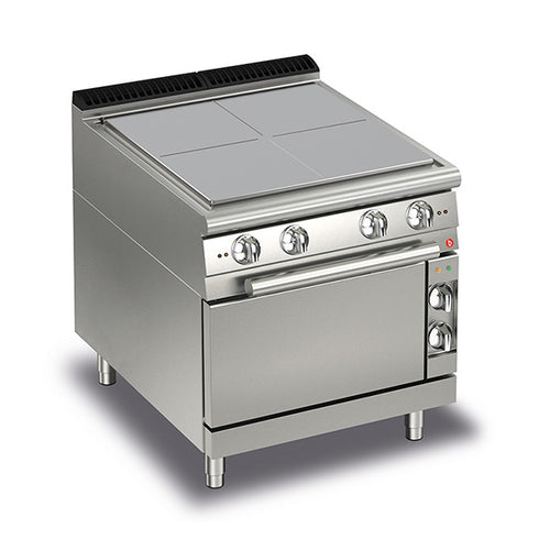 Baron Q70TPF/EE800 - Queen 7 Electric Target Top Range with Oven 800mm