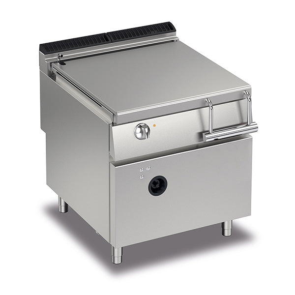 Baron Q90BR/GM80 - Queen 9 Gas Bratt Pan 80L Motorised Tilt