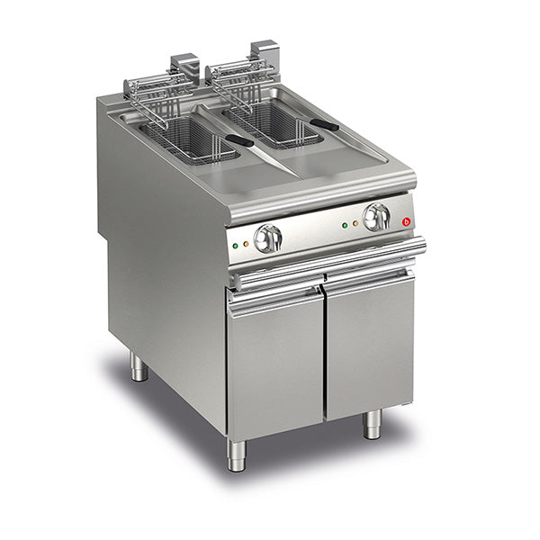 Baron Q90FRI/E610 - Queen 9 Electric Deep Fryer 2 x 10L