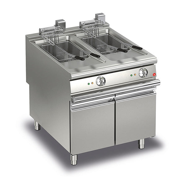 Baron Q90FRI/E822 - Queen 9 Electric Deep Fryer 2 x 22L