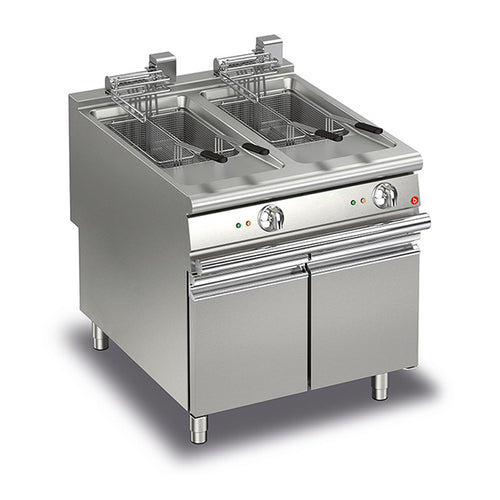Baron Q90FRI/E822 - Queen 9 Electric Deep Fryer 2 x 22L