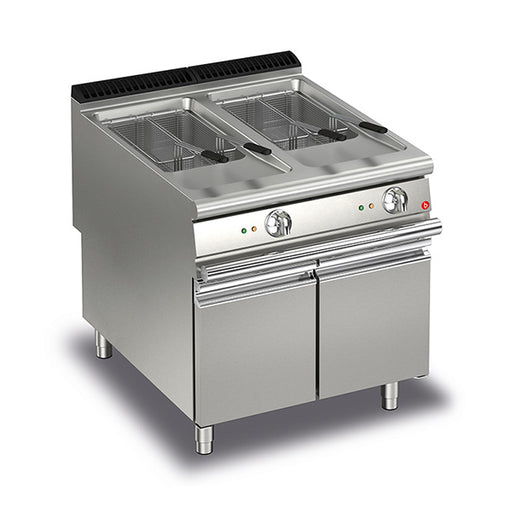 Baron Q90FRI/G823 - Queen 9 Gas Deep Fryer 2 x 23L