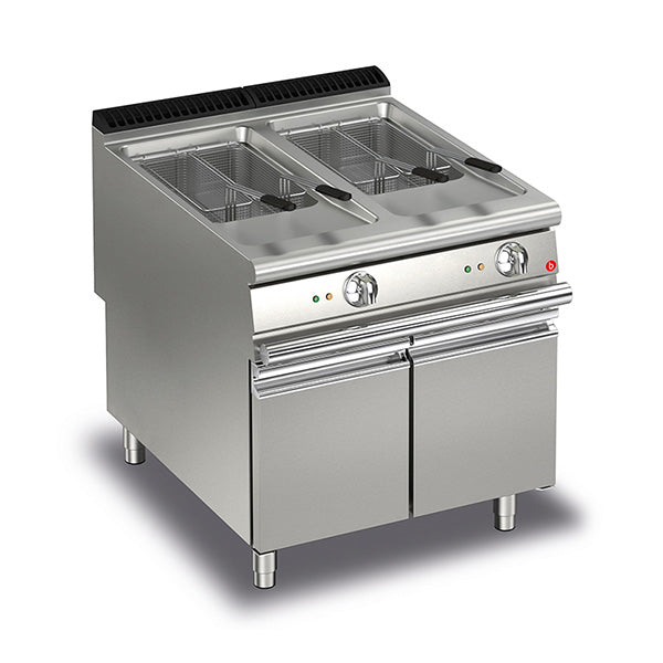 Baron Q90FRI/G823 - Queen 9 Gas Deep Fryer 2 x 23L