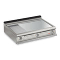 Baron Q90FT/E1225 - Queen 9 Electric Griddle Chrome 2/3 Smooth 1/3 Ribbed Plate 1200mm