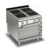 Baron Q90PCF/E801 - Queen 9 4 Plate Electric Range with Oven 800mm