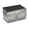 Baron Q90PCF/G1605 - Queen 9 8 Burner Gas Range with Two Gas Ovens 1600mm