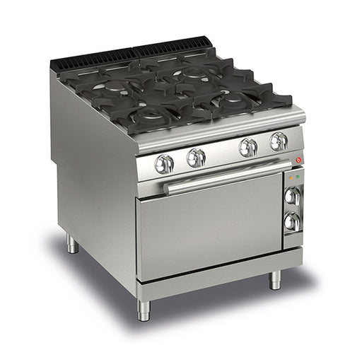 Baron Q90PCF/G8005 - Queen 9 4 Burner Gas Range with Gas Oven 800mm