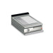 Baron Q90SFT/E625 - Queen 9 Electric Griddle Chrome 2/3 Smooth 1/3 Ribbed Plate 600mm