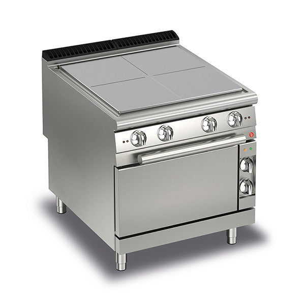 Baron Q90TPF/EE800 - Queen 9 Electric Target Top Range with Oven 800mm