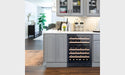 Atosa SC-145 WD wine fridge installed under bench