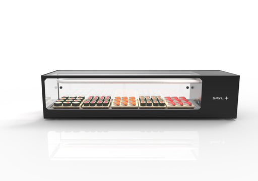 Sayl SDS1320 - Logic Sushi Display, 6 x 1/3 GN, 1320mm