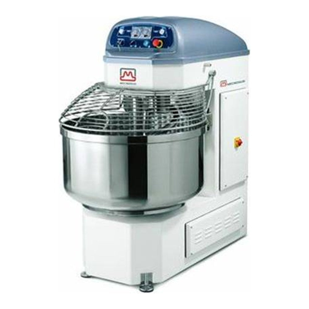 Mecnosud SMM1130 - Bakery Spiral Mixer, 130kg Dough, 200L Bowl, 2 Speed