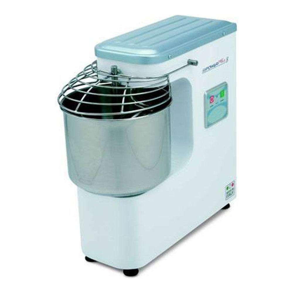 Mecnosud SMM0005 - Spiral Mixer, 5kg Dough, 7L Fixed Bowl