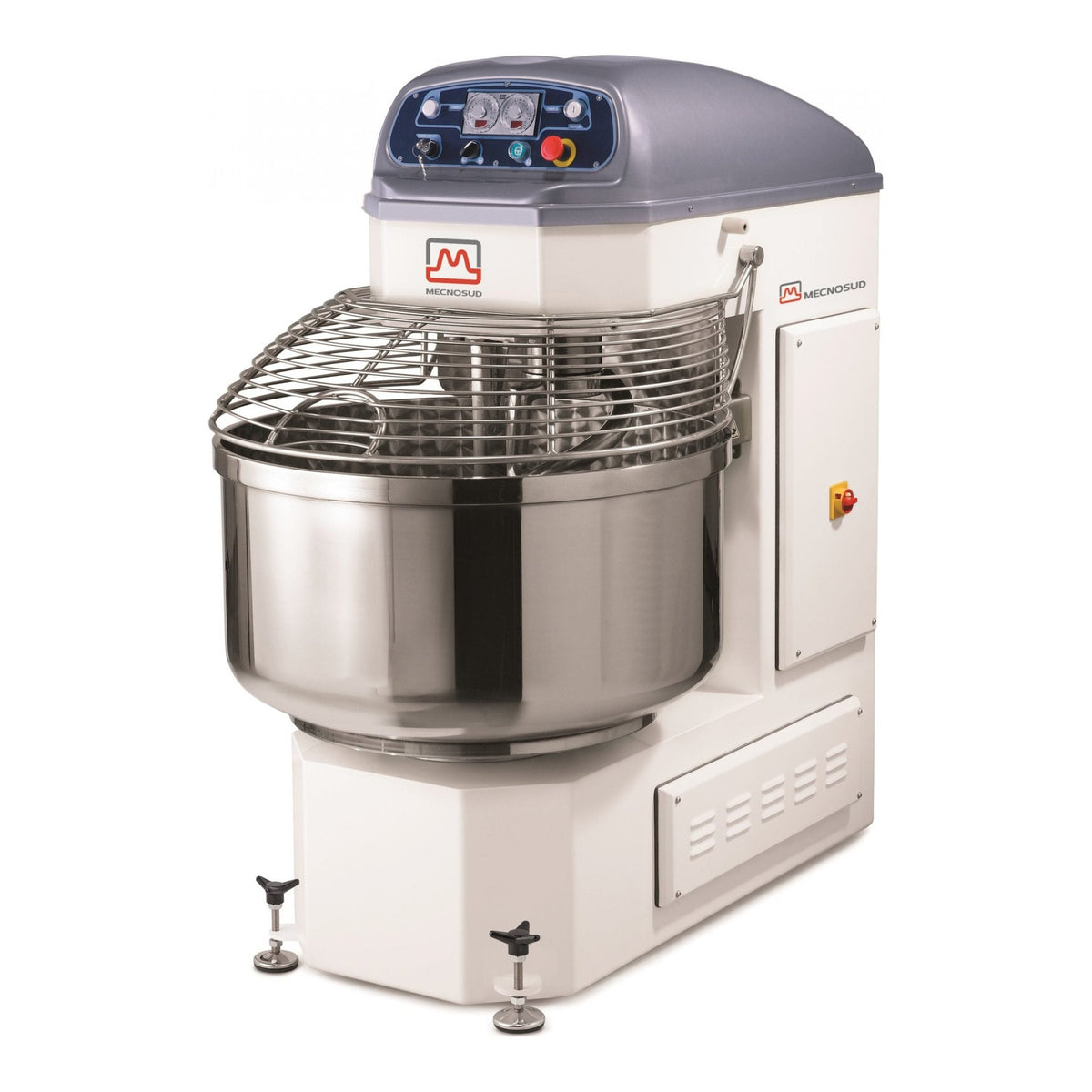 Mecnosud SMM1060 - Bakery Spiral Mixer, 60kg Dough, 100L Bowl, 2 Speed