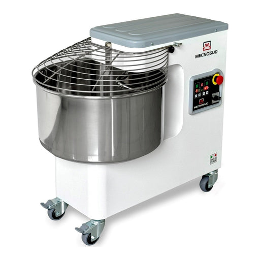 Mecnosud SMM3344 - Spiral Mixer, 44kg Dough, 50L Bowl, 2 Speed Single Phase