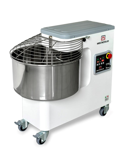Mecnosud SMM3344 - Spiral Mixer, 44kg Dough, 50L Bowl, 2 Speed Single Phase