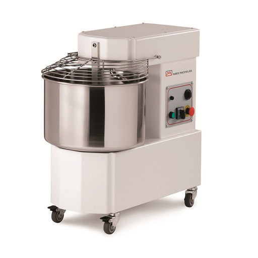 Mecnosud SMM9925 - Economy Spiral Mixer, 20kg Dough, 33L Fixed Bowl