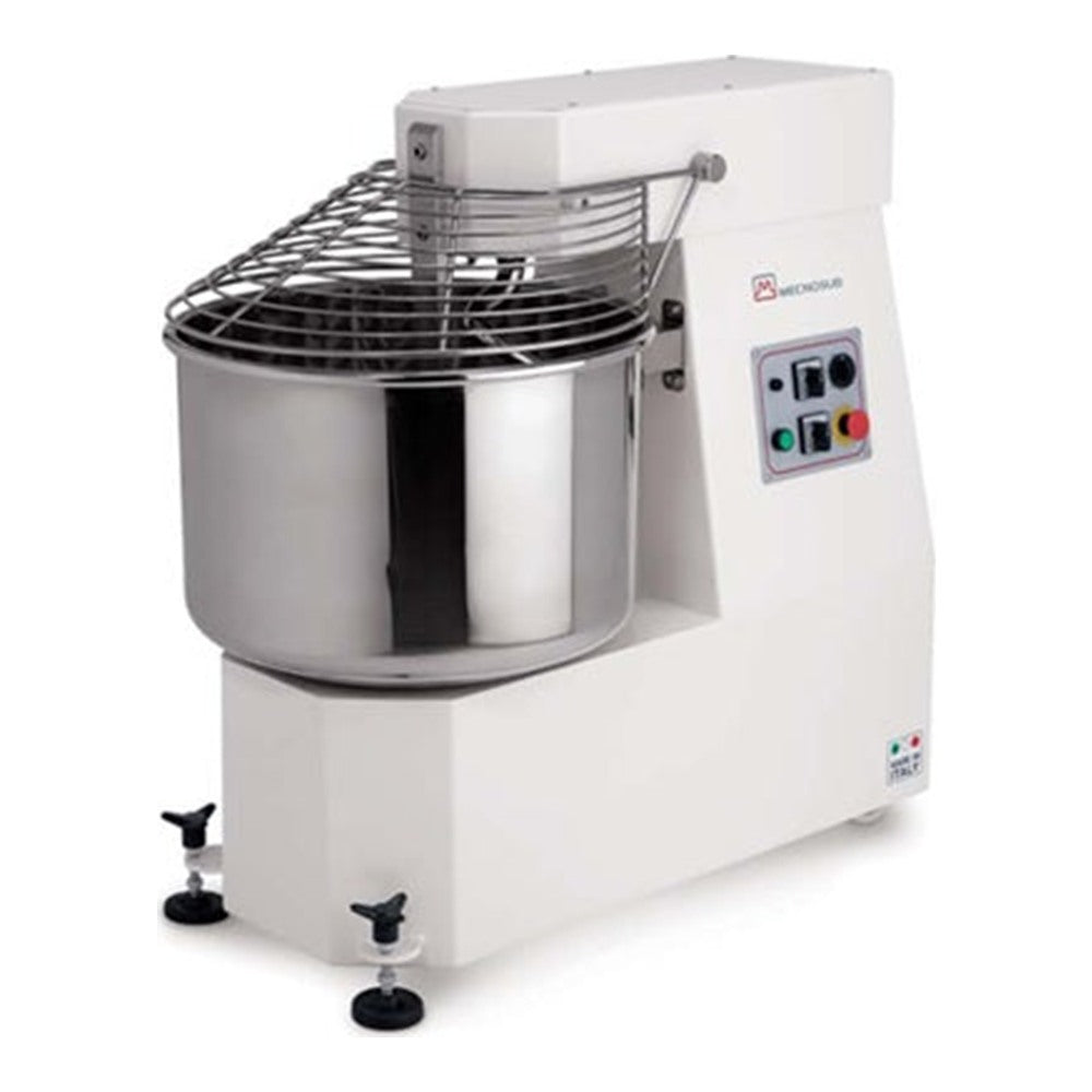 Mecnosud SMM9960 - Spiral Mixer, 60kg Dough, 75L Fixed Bowl, 2 Speed