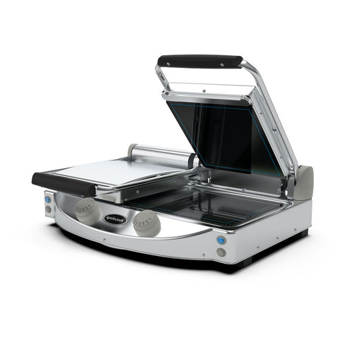 Spidocook SPE-SP020P / SPE-SP020 - Spidoglass Sandwich Press, Double, Black Smooth Glass, 2 x 250 x 250mm