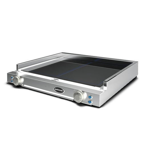 Spidocook SPE-SP300 - Spidoflat Glass Ceramic Electric Griddle, 560 x 440mm, Hard-Wired