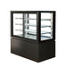 Anvil NDSV4730SS - Square Glass Cake Display Fridge 4 Tier 900mm, Self-Service
