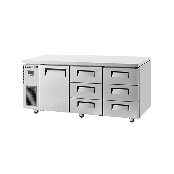 Skipio SUR18-3D-6 - Undercounter Drawer Fridge - 1800mm