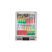 Turbo Air TB6-8H-SWBBB-N / TB6-8H-SWSSS-N - 1 Glass Door Back Bar Fridge 600mm 100L (Stainless steel trim)