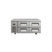 Turbo Air TCB12-4-N - 4 Drawer Chef Base Fridge 1200mm 62L