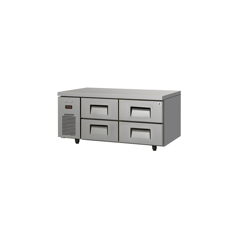 Turbo Air TCB12-4-N - 4 Drawer Chef Base Fridge 1200mm 62L