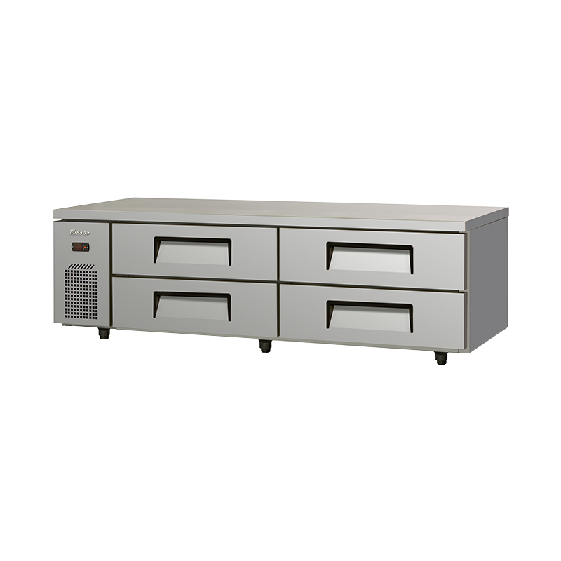 Turbo Air TCB18-4-N - 4 Drawer Chef Base Fridge 1800mm 124L