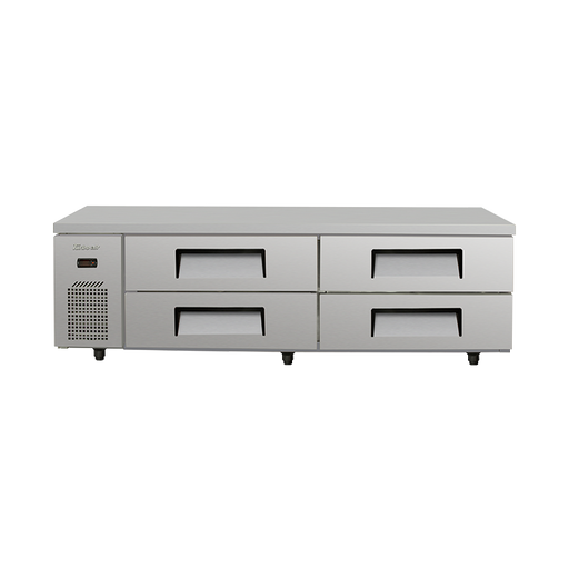 Turbo Air TCB18-4-N - 4 Drawer Chef Base Fridge 1800mm 124L