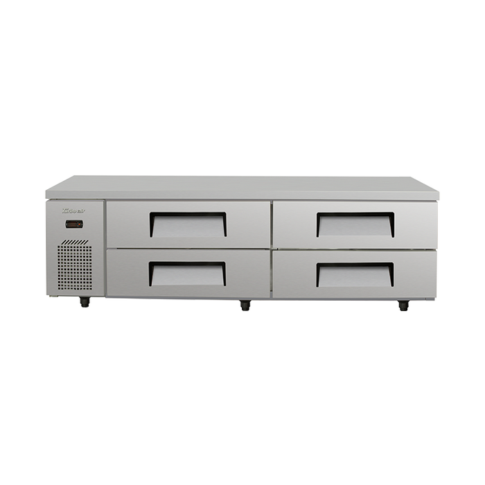 Turbo Air TCB18-4-N - 4 Drawer Chef Base Fridge 1800mm 124L
