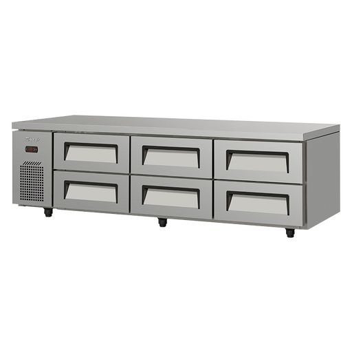 Turbo Air TCB18-6-N - 6 Drawer Chef Base Fridge 1800mm 124L