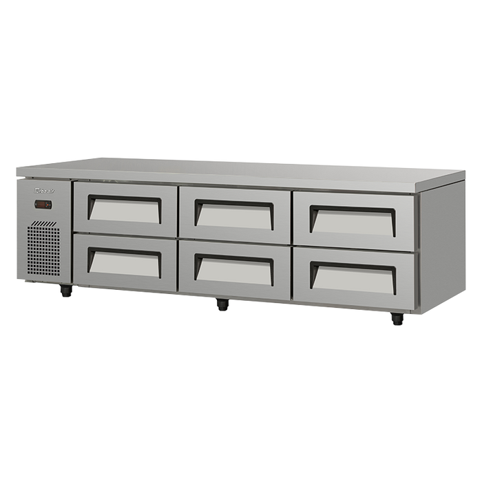 Turbo Air TCB18-6-N - 6 Drawer Chef Base Fridge 1800mm 124L