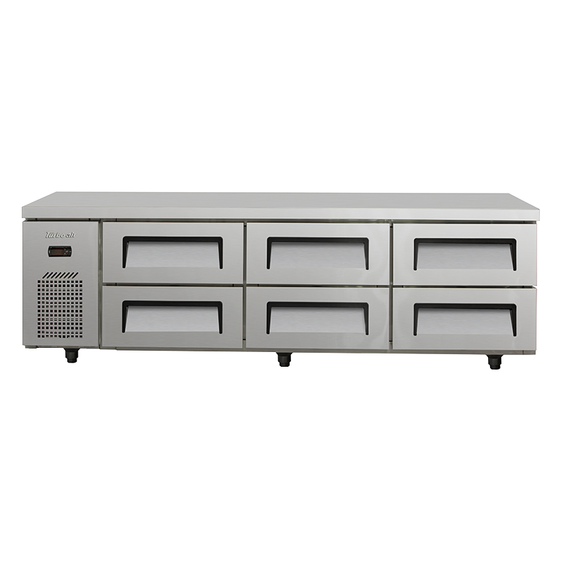 Turbo Air TCB18-6-N - 6 Drawer Chef Base Fridge 1800mm 124L