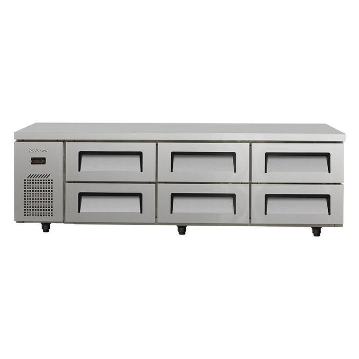 Turbo Air TCB18-6-N - 6 Drawer Chef Base Fridge 1800mm 124L