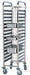 ICE TRS0015 - Stainless Steel GN Pan Trolley, 15 Tiers